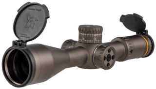 Gunwerks Revic LH PMR 428 Smart 56mm Rifle Scope features a digital RT1 MOA reticle and adjustable windage or elevation